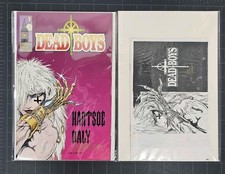 Dead Boys 1 London Night 1993 Comic Book SIGNED James O'Barr Numbered Ashcan picture
