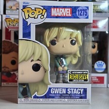 Funko Pop Marvel Comics: Gwen Stacy #1275 EE Exclusive And Pop Protector picture