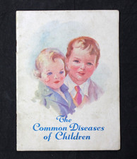 1935 THE COMMON DISEASES OF CHILDREN BOOKLET ~ PRUDENTIAL INSURANCE picture