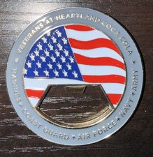 Veterans At Heartland Coca Cola Bottle Opener picture