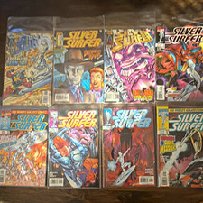 Marvel Comics Silver Surfer Comic Book Lot #132 134 136 145 147 149 Direct picture