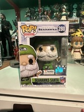 Funko Pop Vinyl NFL Seattle Seahawks Santa #280 Fanatics Exclusive 2024 picture