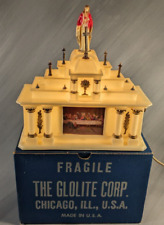 Last Supper Altar, Glolight Corp. Chicago - Original Box, Windup Music Box - 10