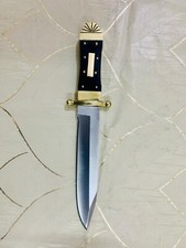 Handmade Antique Schrade Bowie Replica.Fixed Blade Vintage Hunting Knife picture