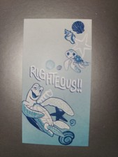 Disney Parks CRUSH and Squirt Righteous Beach Towel 34