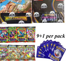 Pokémon Cards 9+1 Per Pack - Mega Evolution Phantasmal Flames - No Shipping Cost picture