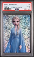 2019 DISNEY FROZEN 2 Elsa Glitter Refractor PSA 9 Mint Low Pop *RARE* picture