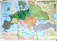 Holocaust Education Map of Nazi Europe 1938 - 1942 picture