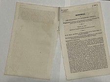 1834 PETERSBURG, VIRGINIA MEMORIAL DOCUMENT 