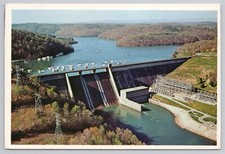 Postcard NORRIS DAM NORRIS, TN. Aerial View built by T.V.A. picture