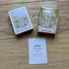 Rare Playing Cards Deck The Maybourne Beverly Hills X LouLou Baker Watercolor picture