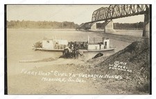 Mobridge South Dakota Ferry Evelyn Standard Postcard COPY RPPC picture