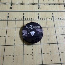 The Damned - 1.25” Button Pin | Punk Rock New Wave Gothic Rock | Pinback Badge picture