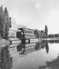 The Shakespeare Memorial Theatre Stratford Avon Warwickshire 1960 - Old Photo picture