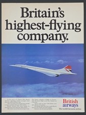 1984 PRINT AD British Airways 