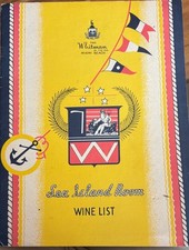 Vintage 1930s Miami Beach Florida The Whitman Hotel Wine & Cocktail Menu picture