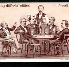 Grover Cleveland 1884 Election Barbey Saloon Hotel 435 Penn St., Reading PA Beer picture