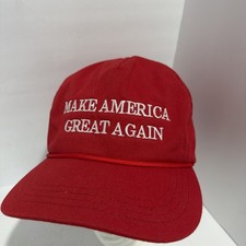 Make America Great Again 2016 Red Trucker Hat Cali-Fame Official Authentic MAGA picture