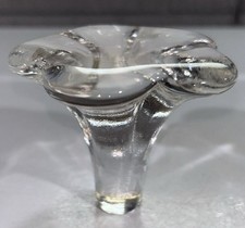 Vintage Large American Brilliant Cut Crystal Glass Stopper  2.75 Tall picture