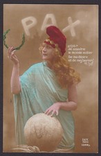 FRANCE, Postcard, Patriotic, Pax, WWI, Unused picture