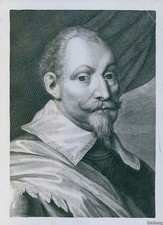 1939 Gustavus Adolphus Swedish Ruler Seventeenth Century Portrait Photo 5x7 picture