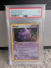 GENGAR PSA 8 2006 POKEMON EX LEGEND MAKER #5/92 HOLO 6507 picture