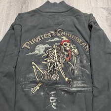 Disneyland Pirates Of The Caribbean Jacket 1967 Original Ride Full Zip Mens XXL picture