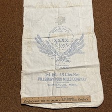 Vintage Pillsbury Bakery Flour Sack 14