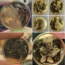 NEW Walt Disney World 50th Anniversary Commemorative Gold Coins 53 variations  picture