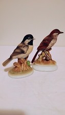 Lefton Brown Thrasher Bird KW 1184 and Chickadee KW 6609--both at one price picture