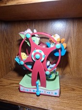 Vintage Disney Winnie the Pooh Musical Ferris Wheel 100% Working And Rotating  picture
