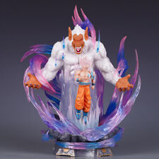 Dragon Ball GK White Great Ape Son Goku Statue PVC 33cm Luminous Figure NO BOX picture