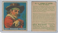 V359-2 World Wide Gum, Sea Raiders (French), 1933, #31 Pierre Le Grand picture