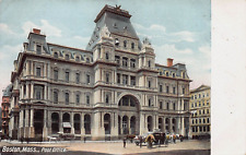 Post Office, Boston, Massachusetts, Very Early Postcard, Unused picture