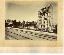 Liebert, Auteuil Villa Montmorency vintage albumen print, La Commune Tirage al picture