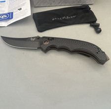 Benchmade Knives Mini Bedlam 865-02 Marbled Carbon Fiber CPM-S90V New picture