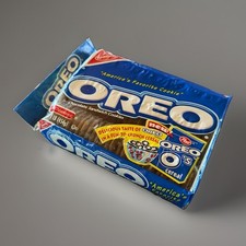 Vintage 90's Nabisco OREO Chocolate Cookies SEALED Package Bag O's Cereal Promo picture