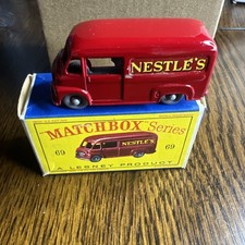 Matchbox Lesney #69 Commer 30 CWT Nestle's Van with Original Box Vintage Car Toy picture