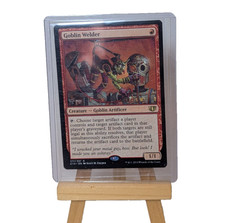 Goblin Welder Commander 2014 Magic The Gathering Card MTG Vintage Rare Red Power picture