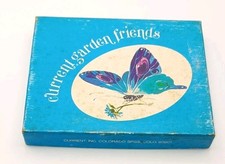 Vtg. 1970s Current Inc Garden Friends Partial Stationery Set Linda K Powell Read picture