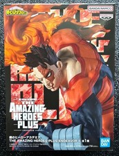 Endeavor II The Amazing Heroes Plus Figure My Hero Academia Banpresto Bandai picture