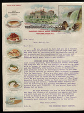 1908, Very Colorful Letterhead, Shredded Wheat, Niagara Falls  picture
