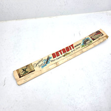 Vtg 60s Detroit Giant Souvenir Matchbook Unstruck Motor Capital Ephemera 16