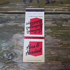 1940s Horn & Hardart Philadelphia Pennsylvania Matchbook  picture