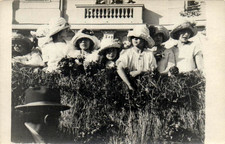 Real Photo Postcard, A Group of Girls, Photo 1910s picture