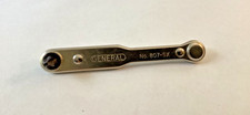 General No 807-SX Philips/Flat Ratcheting Offset mini Screwdriver. Made in USA. picture
