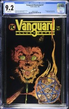 Vanguard Illustrated 7 CGC 9.2 NM- Pacific Comics KEY 1st Mr Monster WP WMC COA picture