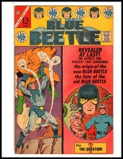 Blue Beetle #2 (Charlton 1967) Blue Beetle Origin Ditko 2nd App Question VF picture