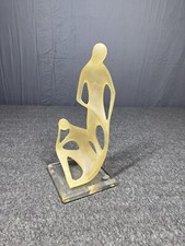 Art Deco Monique Sculptures Lucite Figures People 14” picture