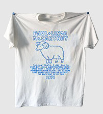 NEW Paul McCartney Linda Heavy Cotton White S-5XL T Shirt CC281 picture